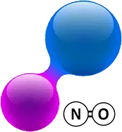Nitric oxide molecule supporting healthy circulation